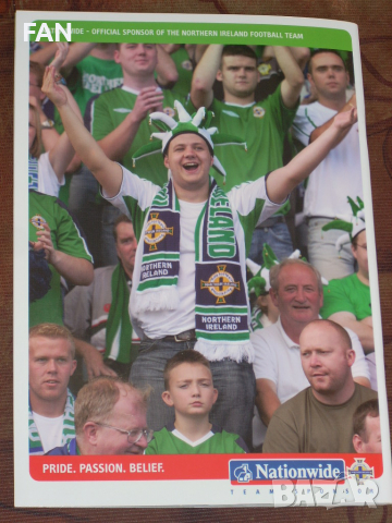 Северна Ирландия - Исландия оригинална футболна програма квалификация за Европейско първенство 2006, снимка 12 - Фен артикули - 36353592