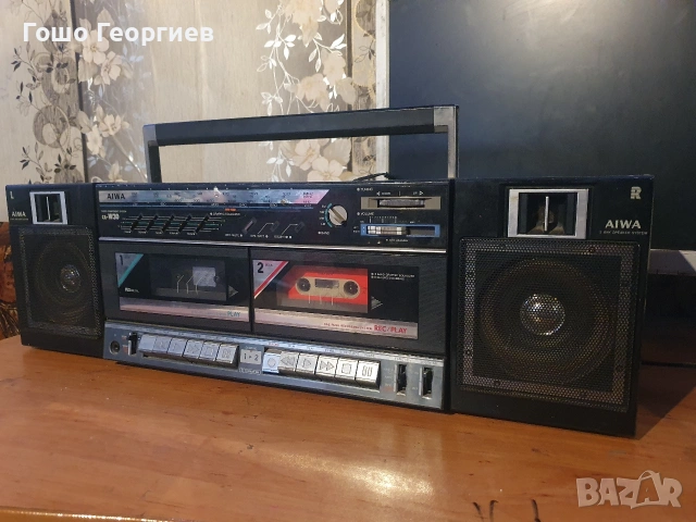 Boombox Aiwa CA-W30 касетофон 