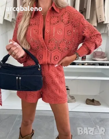 Дамски комплект от две части в ежедневен стил, 2цвята , снимка 12 - Комплекти - 50271819