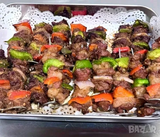 мини шишчета шиш шишче хапки за Air fryer Airfryer печка фурна грил, снимка 4 - Аксесоари за кухня - 48476185