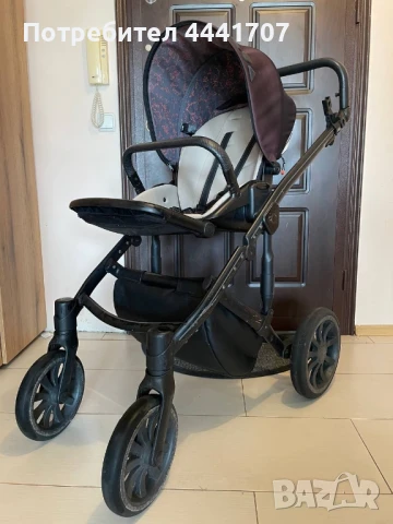 Детска количка 2 в 1 Anex M/ Type PRO, Safa Sahin, бежово/черно, снимка 2 - Детски колички - 50790713