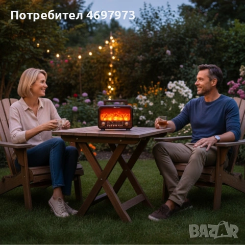 Соларно преносимо радио FP-2393-S - тип камина с горящи пламъци, снимка 6 - Други стоки за дома - 53354289