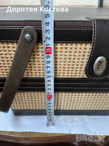 Красива кошница за пикник от Англия , снимка 8 - Антикварни и старинни предмети - 50634080