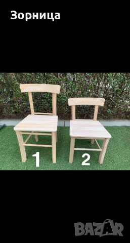 Дървено столче , снимка 2 - Други стоки за дома - 32403234