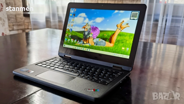 Продавам Гаранционен Lenovo Touchscreen Yoga 11e/IPS11.6сKам/4x3.4ghzThr/8gbDDR4/SSD256gb/8чБат 