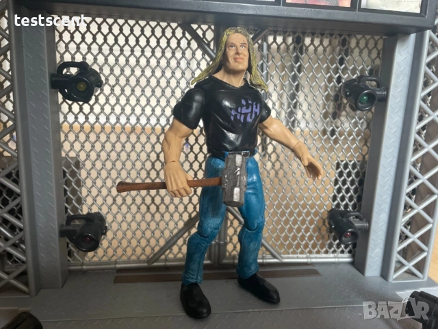 Vintage стари кеч фигурки WWE WWF TNA 1999-2004 Jakks Pacific TTL Ruthless Aggression TitanTronLive, снимка 10 - Фигурки - 53405491