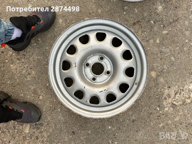 Джанти VAG 15” 4x100 (2 броя), снимка 1