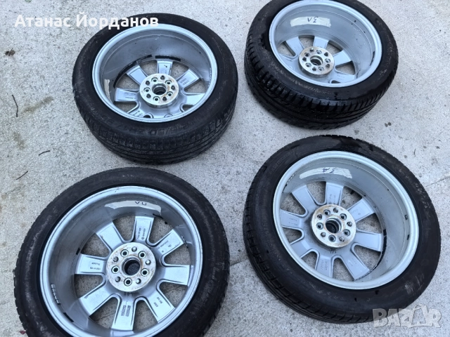 17 цола джанти BBS с гуми + фланци , снимка 7 - Гуми и джанти - 52519975