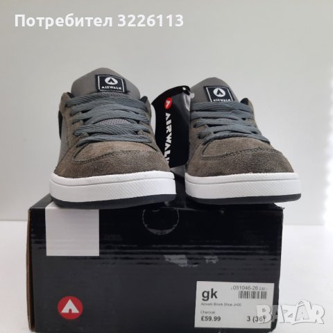 Юношески кецове Airwalk Brock Junior Shoes , размер 36, стелка 22 см.                , снимка 1 - Детски маратонки - 39170138