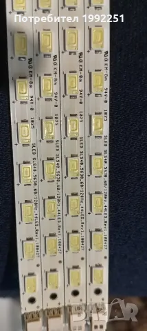 Подсветка 4бр LED Backlight SLED SLS40_5630 44LED. Свалени от Телевизор Sony KDL-40EX715., снимка 2 - Части и Платки - 47333917