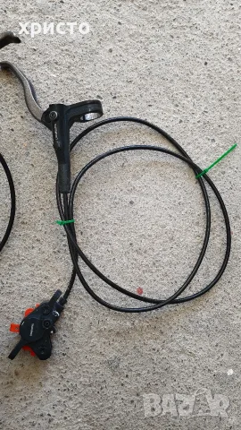 хидравлични спирачки Shimano alivio mt400, снимка 3 - Части за велосипеди - 56322633