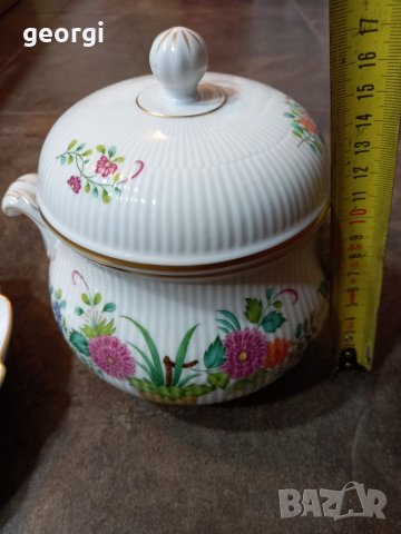 Немско порцеланово плато с бонбониера , снимка 9 - Аксесоари за кухня - 35869949