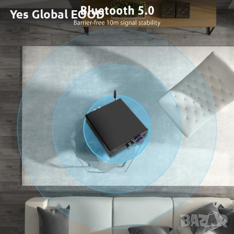 Bluetooth 5.0 HiFi усилвател 2x100W TPA3116, снимка 3 - Ресийвъри, усилватели, смесителни пултове - 53630082