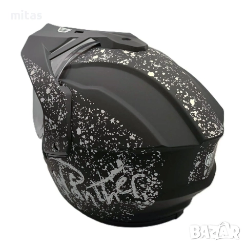 Кросова каска с визьор, Full Face, DOT, Размер: M; L; XL - Вело, Мото, снимка 3 - Аксесоари за велосипеди - 52147876