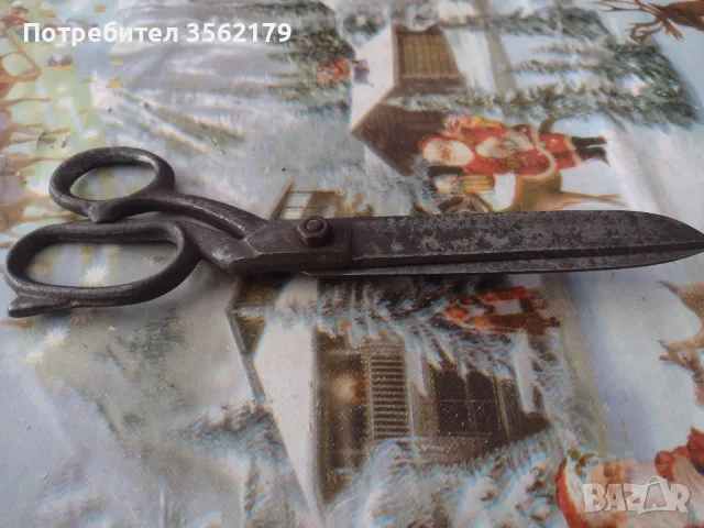 Стара ножица, снимка 4 - Антикварни и старинни предмети - 49411459