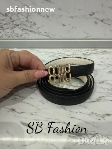 Miu Miu колан естествена кожа, снимка 3 - Колани - 53422943