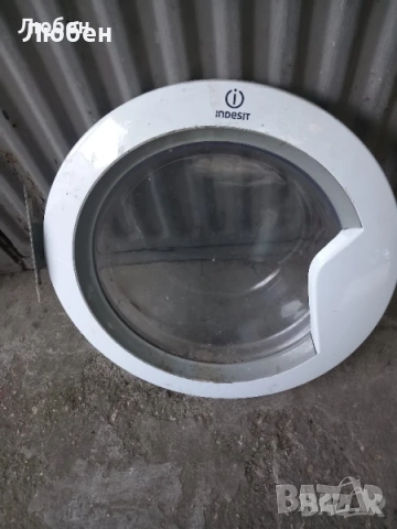 Продавам Люк и  платка управление за пералня със сушилня Indesit WIXL 165 , снимка 2 - Перални - 50790241