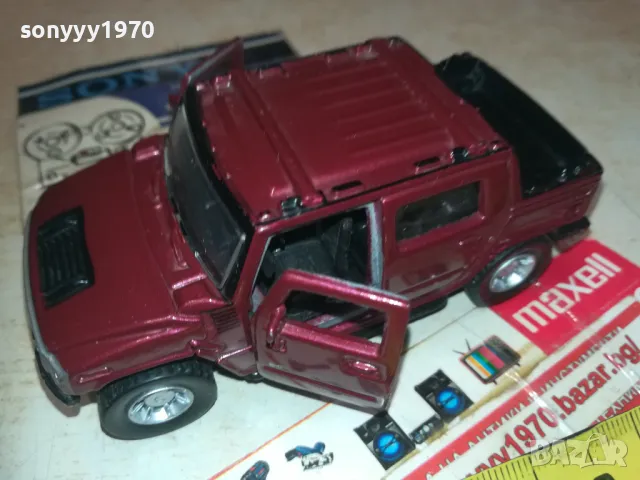 HUMMER METAL CAR 0410241750, снимка 9 - Колекции - 47463954