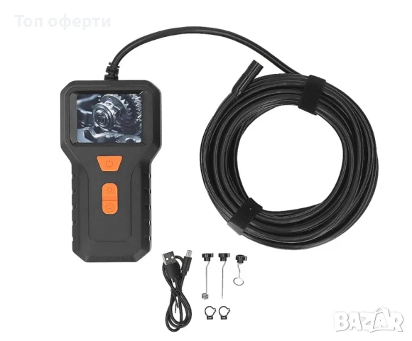 Индустриален водоустойчив HD ендоскоп 5м