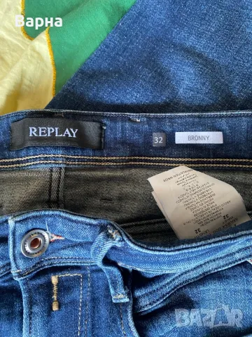 Дънки REPLAY, снимка 4 - Дънки - 49659617