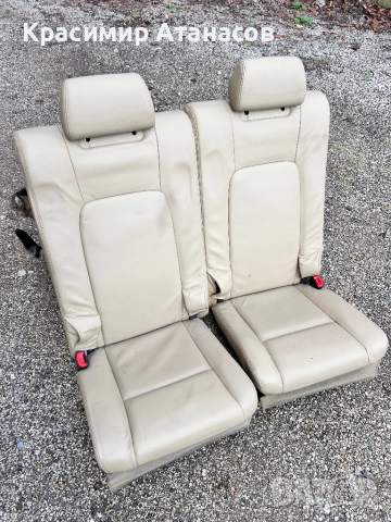 Седалки задни багажник 6-7 седалка за Шевролет каптива. 2006-2011г. Кожени 