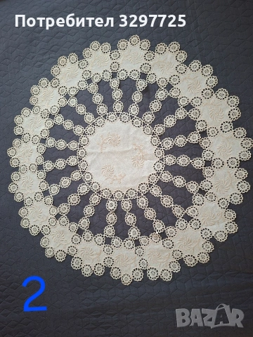 Покривки, карета и дантели., снимка 4 - Декорация за дома - 53826514