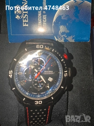 festina hronograv kutiq dokumenti zabelejka na stakloto tova raboti perfektno 