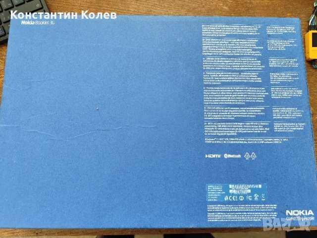 Лаптоп Nokia Booklet 3G, снимка 7 - Лаптопи за дома - 49686247