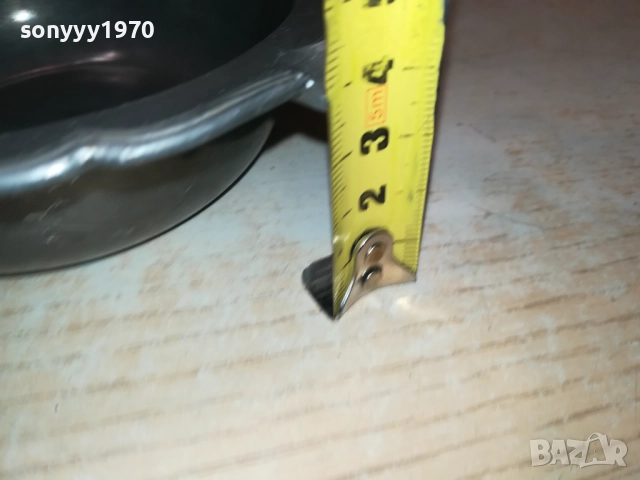 МЕТАЛЕН ПЕПЕЛНИК-ВНОС SWISS 0709251639, снимка 8 - Антикварни и старинни предмети - 51633926