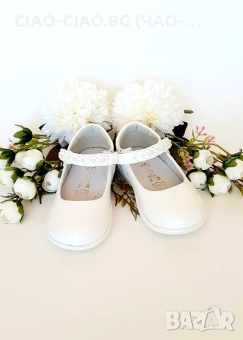 Бели Балеринки за момиче, снимка 3 - Детски обувки - 50883216