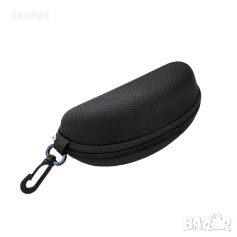 3962 Твърд калъф за слънчеви очила черен, снимка 3 - Слънчеви и диоптрични очила - 41952976