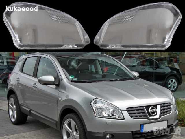 Стъкла за фарове на Nissan Qashqai J10 ( 2007-2010 ), снимка 4 - Аксесоари и консумативи - 44549885