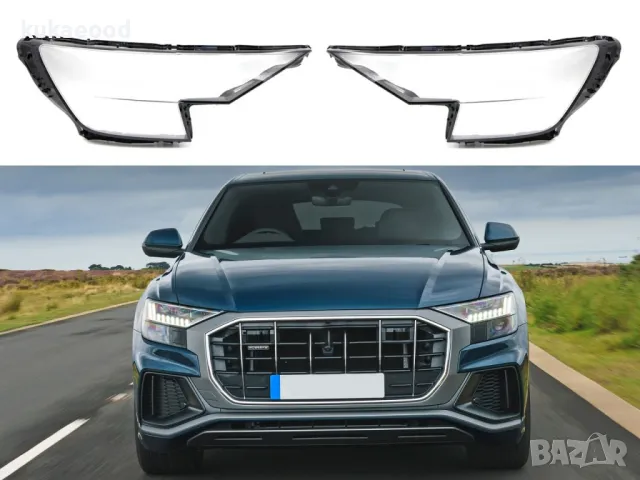 Стъкла за фарове на Audi Q8 4M (2018-2024), снимка 2 - Части - 49807306