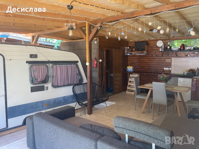 Каравана под наем – къмпинг “4 сезона”, Градина, Черноморец, снимка 7 - Каравани под наем - 52288045