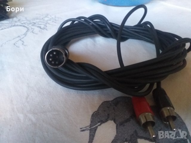 Немски кабел петица към 2 чинч 5 метра, снимка 2 - Други - 33859823