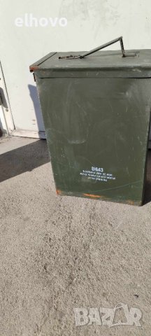 Метална кутия от боеприпаси, снимка 6 - Други ценни предмети - 44416713