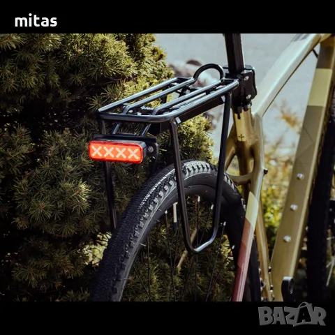 Интелигентна задна LED стоп светлина за велосипед FORCE ALARM 300LM, снимка 6 - Аксесоари за велосипеди - 49928550