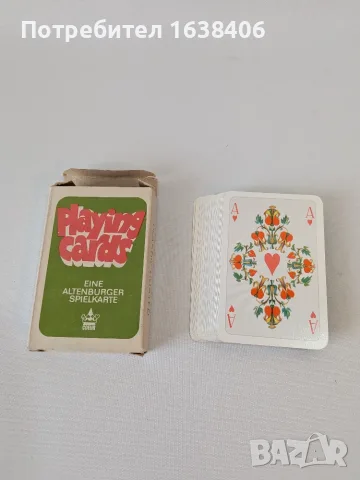 Стари карти за игра , снимка 2 - Карти за игра - 55853454
