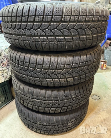 4бр КОМПЛЕКТ ЗИМНИ ГУМИ 14 ЦОЛОВИ СТОМАНЕНИ ДЖАНТИ и ТАСОВЕ FORD 185 65 14 Orium 601 185/65/14 R14, снимка 4 - Гуми и джанти - 50857711