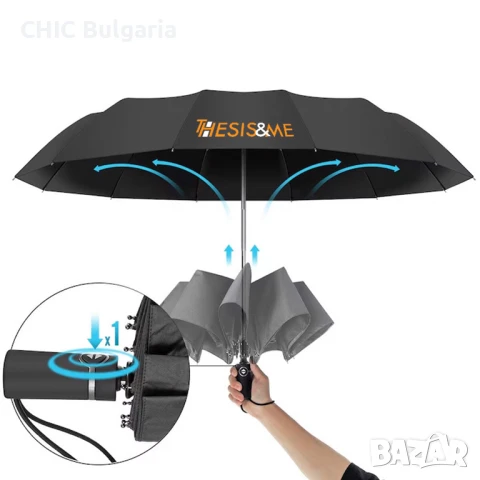 Раница и компактен чадър + Подарък коледни лакомства, снимка 13 - Чанти - 51362952