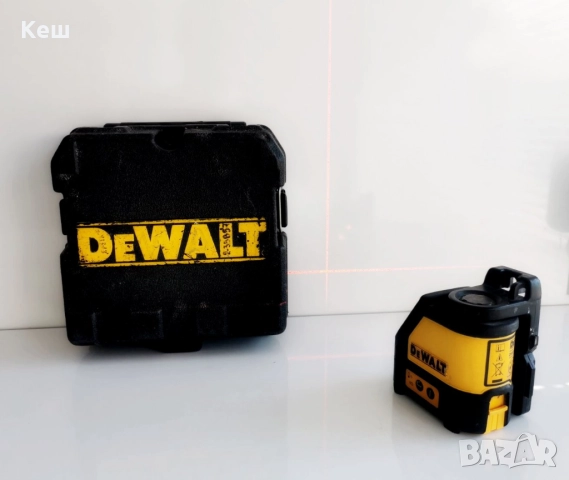  Лазерен нивелир DeWALT DW087, снимка 2 - Измервателни инструменти - 51523025