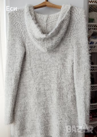 Дамска жилетка с качулка ORSEY - топла, мека и удобна - размер М/L, снимка 2 - Жилетки - 44484124