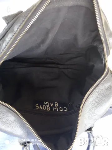  Чанта естествена кожа Cowboysbag, снимка 8 - Чанти - 48560957