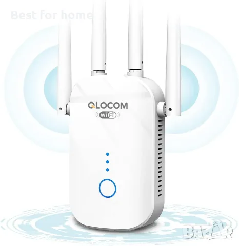 WiFi ретранслатор 1200 Mbps, двубандов усилвател (5 GHz и 2,4 GHz) =