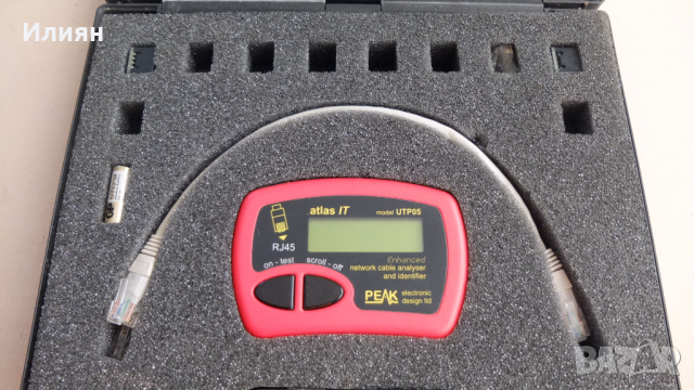 Тестер за мрежови кабели , снимка 2 - Мрежови адаптери - 36132364