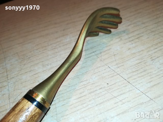 МЕД/МЕСИНГ/ДЪРВО-MADE IN TAIWAN-FRANCE 1511211632, снимка 14 - Антикварни и старинни предмети - 34814014