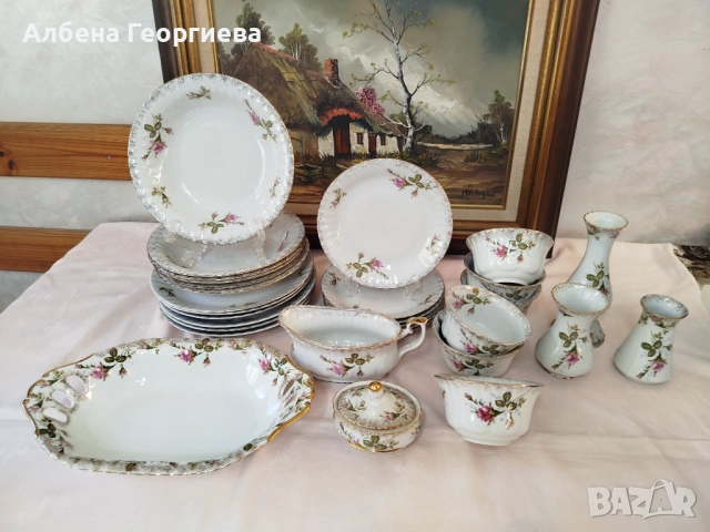 Порцеланов сервиз „Chodzież“ IWONA 🌹🌹🌹- Poland , снимка 11 - Сервизи - 53052681