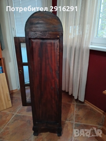  Продава се дървена витрина,125/29, подходяща за подреждане на красоти, снимка 5 - Антикварни и старинни предмети - 52151601