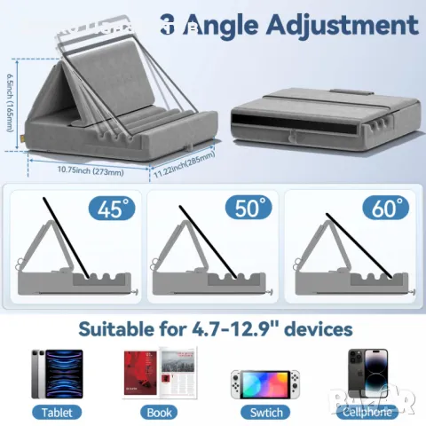 Стойка за таблет възглавница, снимка 7 - Таблети - 49478343