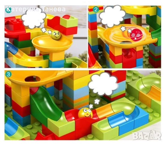 Голям комплект конструктор с 165 части , снимка 4 - Конструктори - 51529219